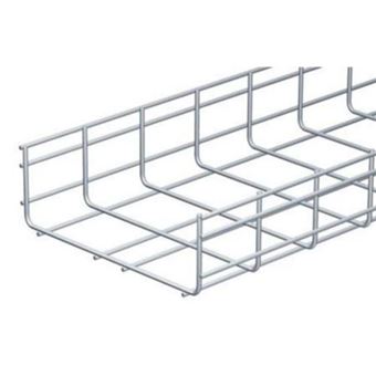 Estojo de Montagem Legrand Cablofil 304L Stainless Steel Wire Cable Tray Heavy Duty 200mm x 105mm x 3m Length | Aço inoxidável - 1
