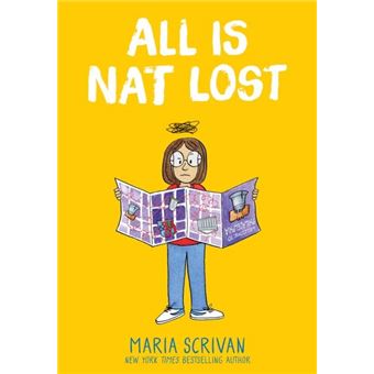 All Is Nat Lost A Graphic Novel Nat Enough 5 By Maria Scrivan Hardcover Book - 1