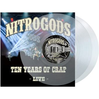 Ten Years Of Crap - Live | 2LP Vinil Transparente | Edição Limitada | Capa Dupla - 1