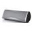 Coluna portátil bluetooth KEF MUO em light Silver_0
