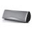 Coluna portátil bluetooth KEF MUO em light Silver_1
