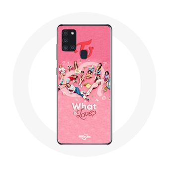 Capa Maniacase para Samsung Galaxy A21S Twice Logotipo Vermelho Anexar What Is Love - 1