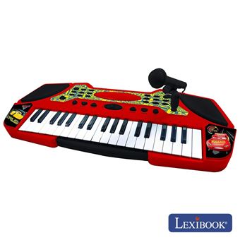 Orgão Teclado Elétrico Musical Lexibook E Faixas Disney Cars