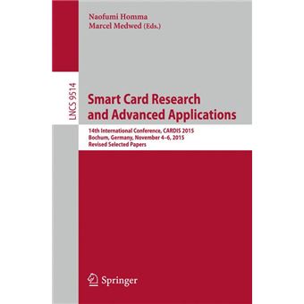 Smart Card Research And Advanced Applications - 1