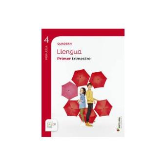 Quadern Llengua 4 Primaria 1 Trim Saber Fer - 1