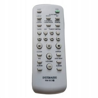 Comando Remoto Dishiqing para Sistema de som SONY CD HIFI RM-SC31 RM-SC50 RM-SC | Branco - 1
