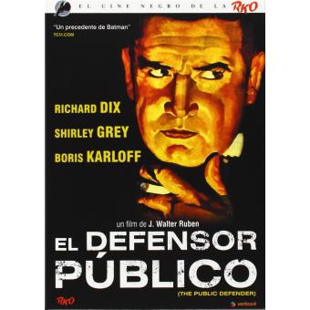 El Defensor Público Film Noir RKO / The Public Defender (DVD) - 1