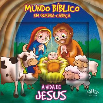 A Vida de Jesus. Mundo Bíblico Em Quebra-Cabeça - 1
