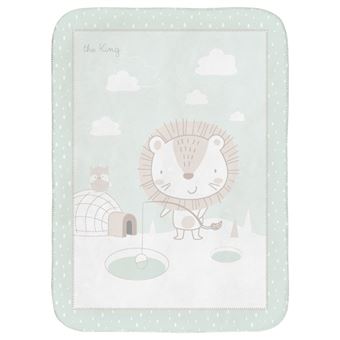 Manta de bebé super suave Kikka Boo Jungle King | 110x140cm - 1