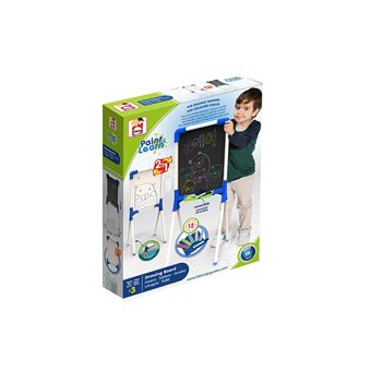 Quadro Duplo Magnético/Ardósia Chicos 53029 Paint & Learn com Acessórios - 1