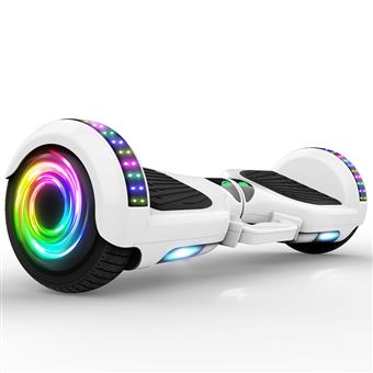 Hoverboard COLLAR AO LA6.5TU | Bluetooth 5.0 | Música | ABS | BMS | 700W | 15Km/h | 18° | LED | 10-12Km - Branco - 1