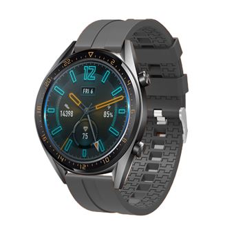 Bracelete de Silicone HSMY Simples para Huawei Watch GT2 Pro - Cinza - 1