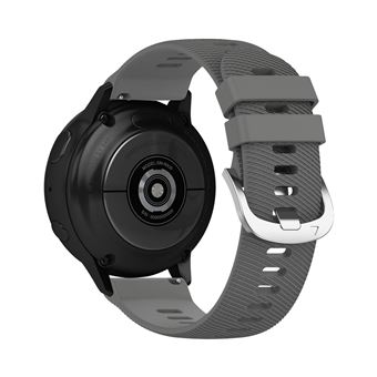 Bracelete Avizar para Samsung Galaxy Watch Active 2 40 mm | Silicone Texturizado - Cinzento - 1