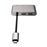 Kanex 4-Port USB USB 3.0 (3.1 Gen 1) Type-C 5000 Mbit/s Cinzento_2