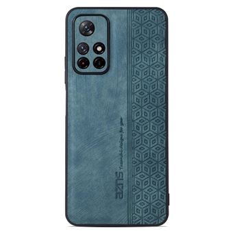 Capa e TPU + PU AZNS para Xiaomi Redmi Note 11T 5G/Note 11S 5G/Note 11 5G (MediaTek)/Poco M4 Pro 5G - verde - 1