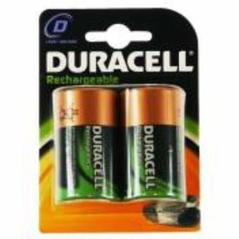 Pilhas Duracell Rechargeable D Size 2 Pack - 1
