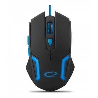 Rato Gaming com Fios Esperanza EGM205B | 2400 DPI | Azul - 1
