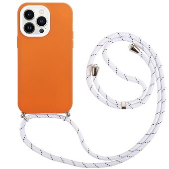 Capa e TPU anti-risco, à prova de queda com alça Magunivers para iPhone 14 Pro Max - laranja - 1