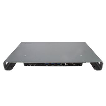 Hub USB-C Swissten MacBook / Laptop 10 em 1 Dock integrado - Cinzento - 1