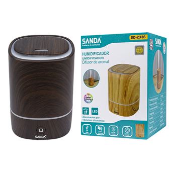 Humidificador com Difusor de Aroma SANDA SD-2336 | Preto - 1