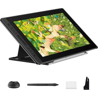 Tablet Gráfica HUION Kamvas Pro 16 V2 | 15,6" | PenTech 4.0 | 16.384 Níveis | Ecrã Totalmente Laminado | Barra Tátil Inteligente - 1
