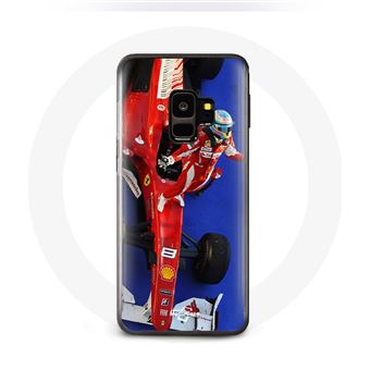 Capa Maniacase para Samsung Galaxy S9 Fórmula 1 Fernando Alonso Piloto de Corrida F1 Vermelho - 1
