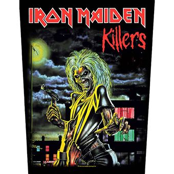 Emblema Rock Off Iron Maiden | Killers [BACK PATCH - 1