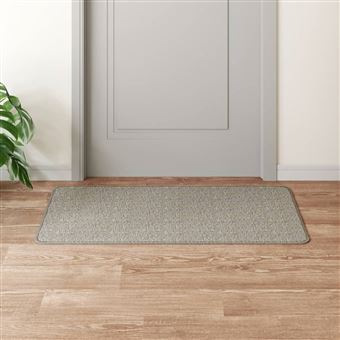 Tapete/passadeira vidaXL | 50x100 cm | aspeto sisal platina - 1