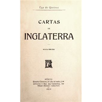 Cartas de inglaterra. - 1