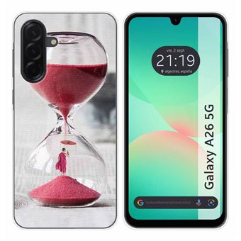 Capa TUMUNDOSMARTPHONE de Silicone para Samsung Galaxy A26 5G Desenhos de design de relógio - 1