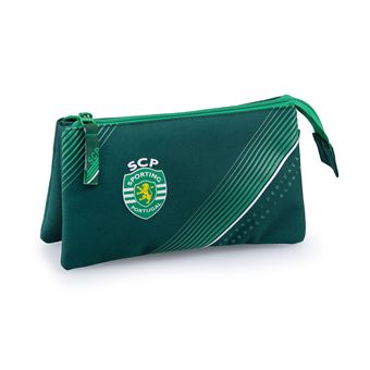 Estojo 3 Fechos Sporting Stripes - 1