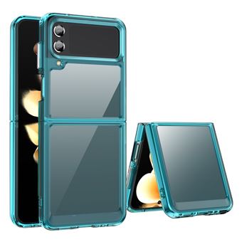 Capa FOXDOCK para Samsung Galaxy Z Flip 4 5G | Proteção Anti-Impressão Digital | Bordos Elevados | Azul - 1