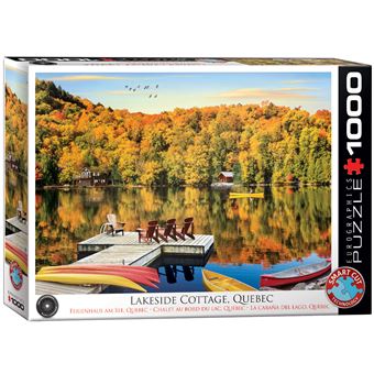 Puzzle Eurographics Quebec | 1000 Peças - 1