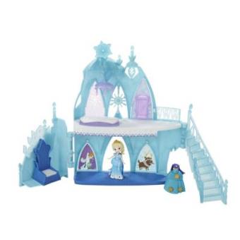 Casa de Bonecas Hasbro Disney Frozen Little Kingdom Elsa's Frozen Castle Azul