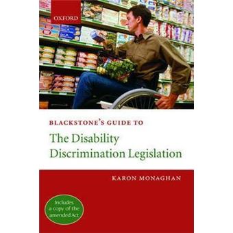 Blackstone's Guide to the Disability Discrimination Legislation - 1