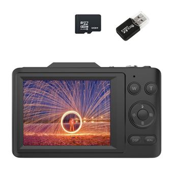 Máquina Fotográfica Compacta DUDAO H16 4K HD | 48MP | 16x Zoom | 32G | Preto - 1