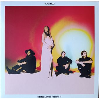 BLUES PILLS - Birthday/Don't You Love It [VINIL ROSA MARMOREADO] Edição Limitada [RSD 2024] 45 RPM - 1