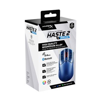Rato Gaming Wireless HyperX Rato de gaming sem fios Pulsefire Haste 2 S (Azul-marinho) | 26000 DPI | Azul marinho - 1