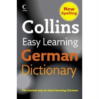 Collins Easy Learning - Collins Easy Learning German Dictionary (Easy Learning Dictionary) - [Version Originale] - 1