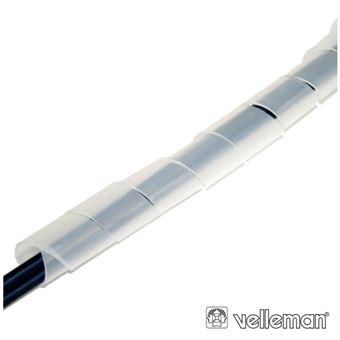 Protector De Cabo Velleman Espiral Transparente Ø6Mm 10M - 1