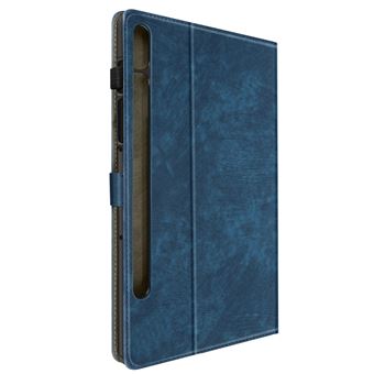 Capa de Fólio Avizar para Samsung Galaxy Tab S9 e S9 FE Função de suporte Azul escuro - 1