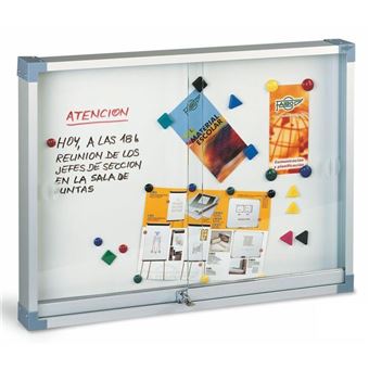 Quadro de Avisos FAIBO 624-1T | Prateado, Branco - 1