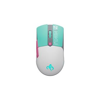 Rato Gaming Wireless ASUS TUF Gaming Mini Wireless Mouse Hatsune Miku Edition | 1200 DPI | Verde, Cinzento, Rosa - 1