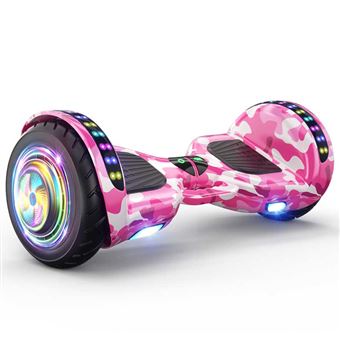 Hoverboard COLLAR AO LA10TU | Bluetooth 5.0 | Música | ABS | BMS | 700W | 15Km/h | 18° | LED | 12-16Km - Rosa - 1