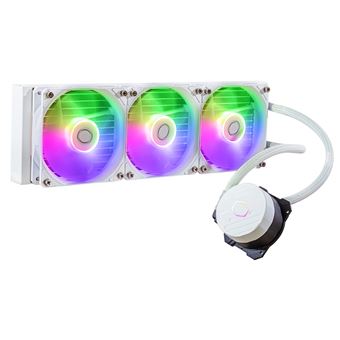 Kit de Arrefecimento Líquido Cooler Master MasterLiquid 360L Core ARGB White | Branco - 1