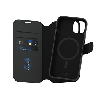 Capa para Telemóvel PanzerGlass CARE™ by PanzerGlass® Tango 2-in-1 Wallet Case w. MagSafe iPhone 14 | 13 | Preto - 1