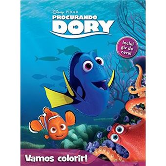 Procurando Dory - Coleção Disney Vamos Colorir - 1