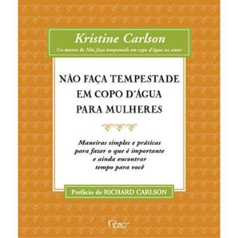 Não Faça Temprestade em Copo D' Água. Para Mulheres - 1