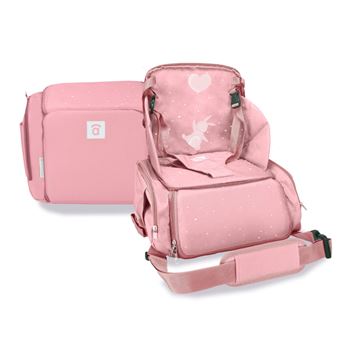 Cadeira da papa para viajar Go Anywhere Asalvo Sushi Pink - 1