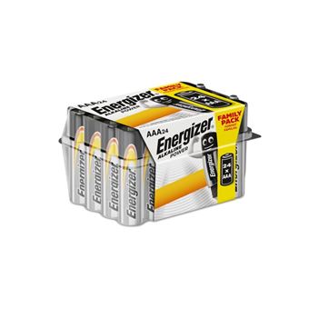Pack de 24 Pilhas Alcalinas Energizer Alkaline Power | AAA/LR03 - 1